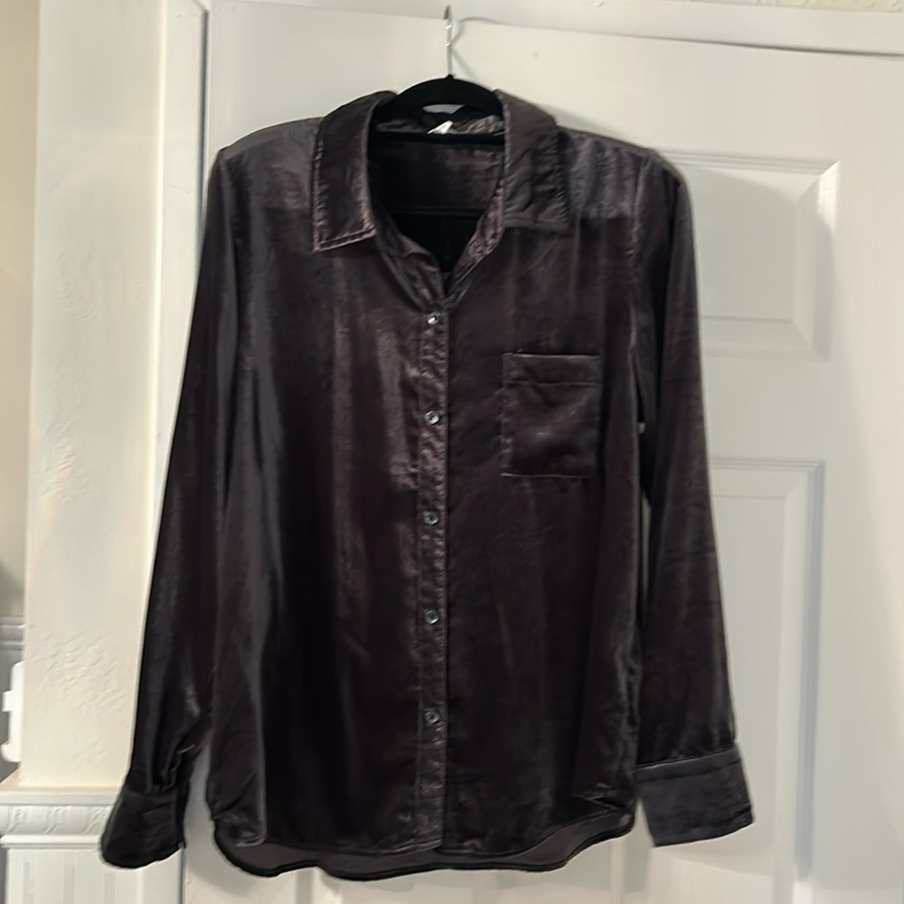 Splendid Velvet shirt, new without tags. Perfect holiday top.